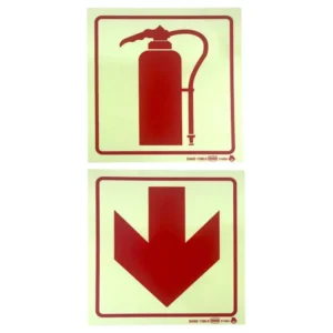 Fire Extinguisher Photoluminescent Safety Sign – SABS/SANS Approved